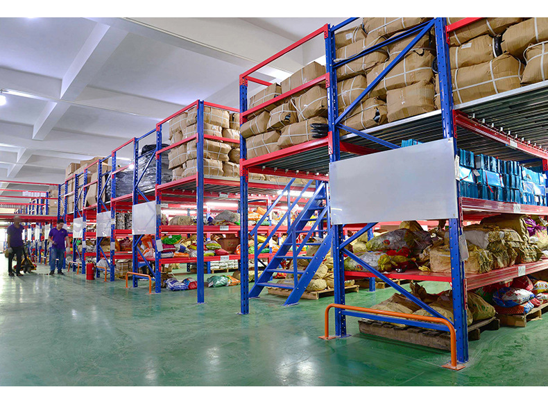 恒龙之鑫螺丝仓储货架阁楼货架横梁组合阁楼货架五金仓库货架