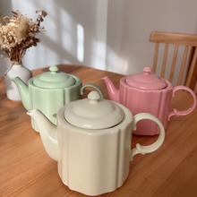 sm法式花形陶瓷小奶杯糖罐杯碟茶壶