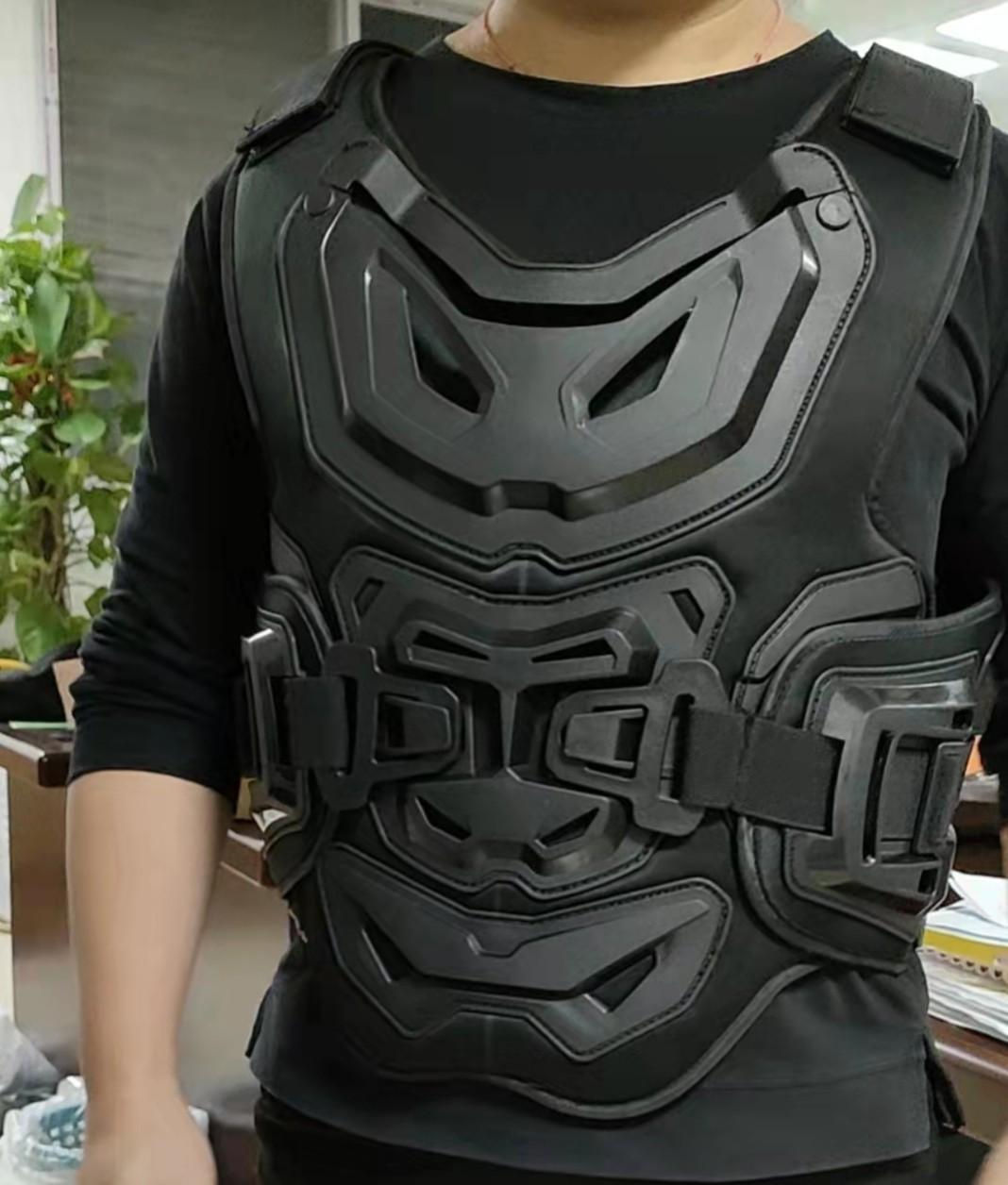 摩托车骑士越野装备护胸护甲骑行护背盔甲防摔透气马甲肋骨