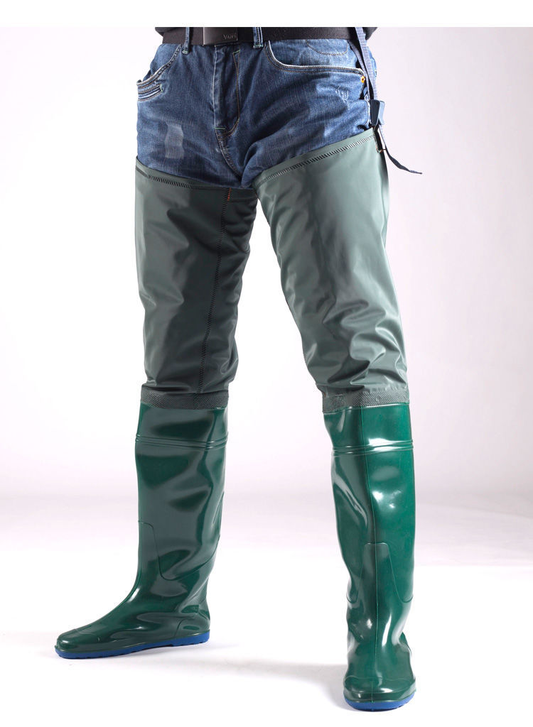 下田插秧鞋软底水田袜插秧靴超高筒下水裤农田水靴抓捕鱼鞋涉水靴