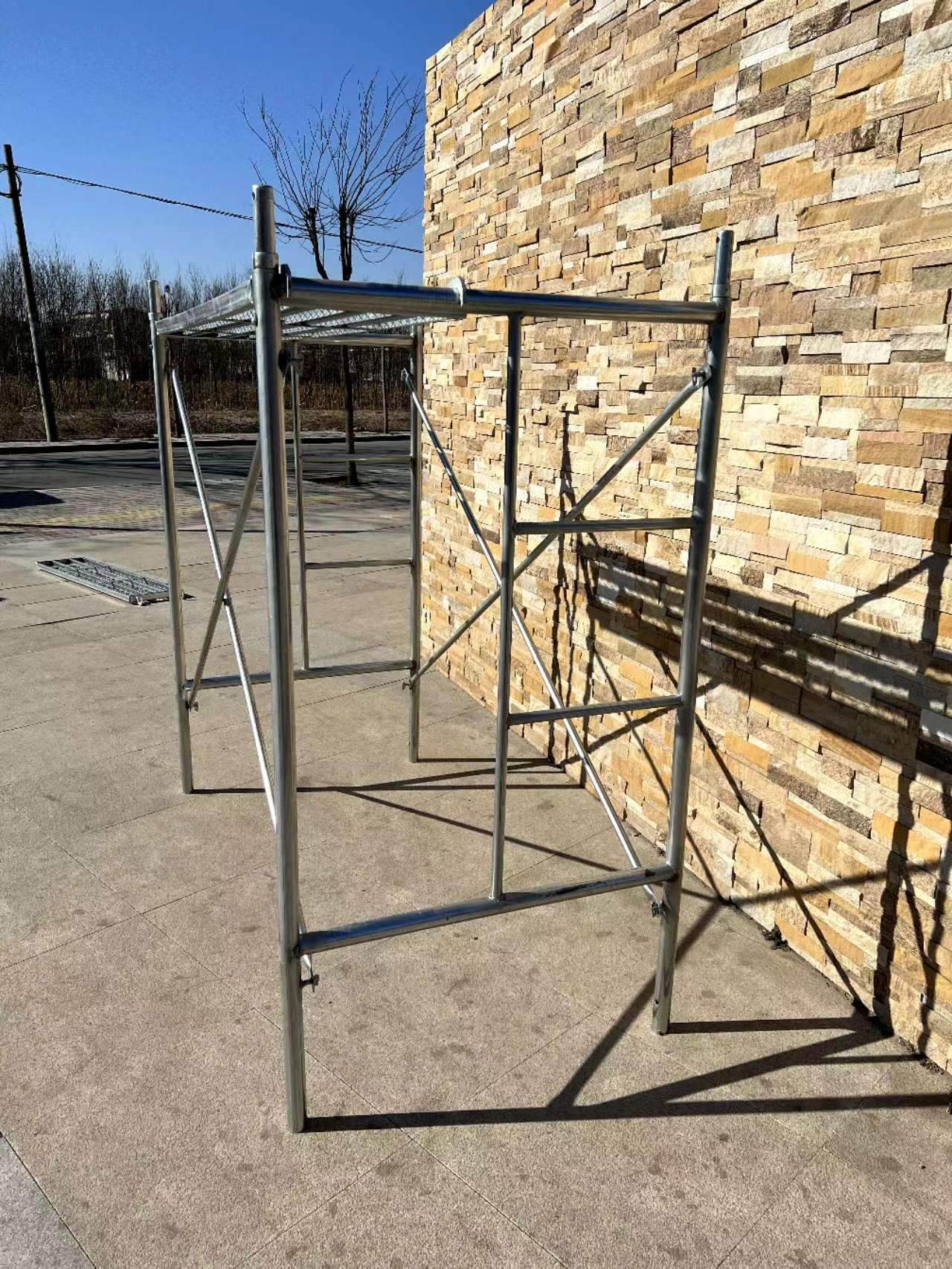 现货销售 移动脚手架 室内外装修活动架 建筑手脚架 梯形脚手架