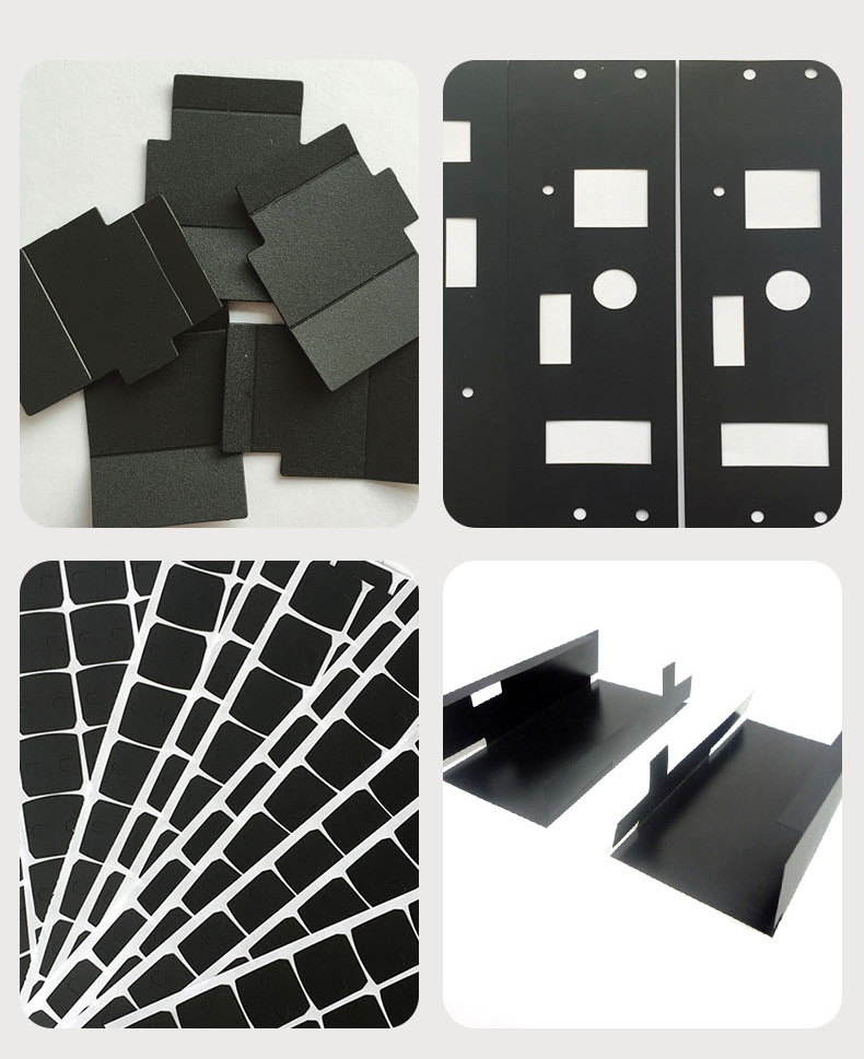 绝缘片 防火绝缘垫片 黑色pc绝缘麦拉片 电源盒pet绝缘麦拉片