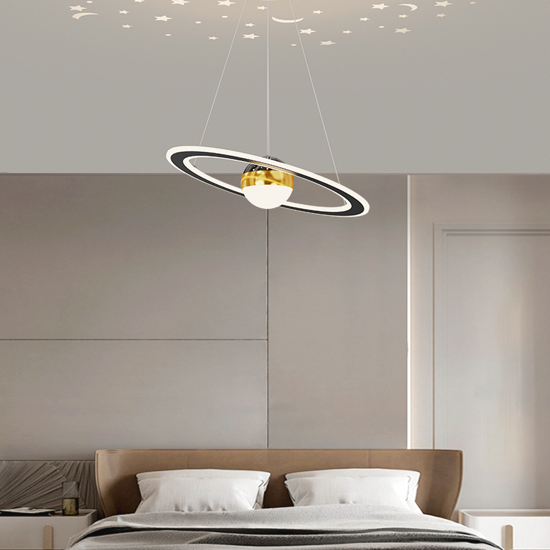 Bedroom Chandelier Nordic Light Luxury Creative Personality Ins Style Starry Master Bedroom Lamp Modern Minimalist Room Lights