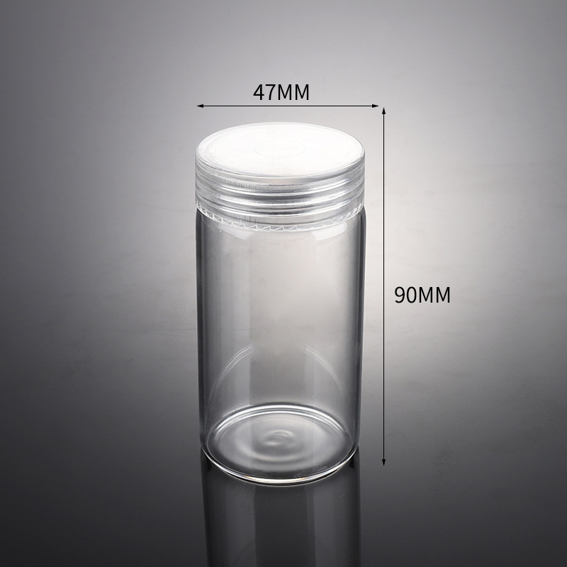 Borosilicate Controlled Screw Bottle Transparent Portable Sample Cosmetics Essential Oil Bottle Stock Solution Storage Bottle Factory Wholesale