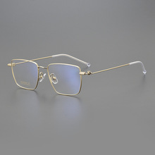 纯钛结构设计款框架超轻纯钛眼镜框男女近视眼镜光学架可配镜501