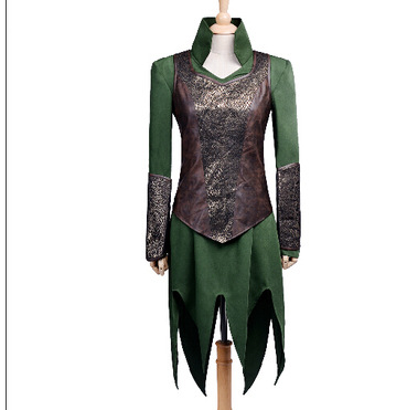 指环王 魔戒精灵公主 cosplay服装 万圣节舞台表演服