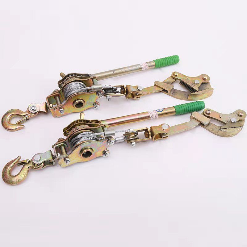 钢丝绳紧线器双钩棘轮拉紧收紧器手动多功紧线器收紧工具电力牵引