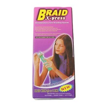 Braid x-press快速编发器 自动麻花头编织器 美发发造型工具包