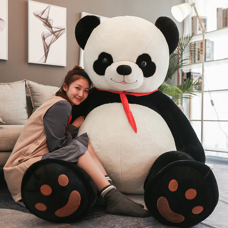 大号熊猫公仔毛绒玩具国宝黑白熊猫抱抱熊猫玩偶儿童安抚布偶娃娃