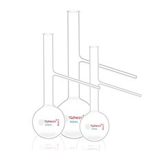 翌哲牌 具支蒸馏烧瓶石油馏程烧瓶长颈烧瓶125ml/250ml/500ml/100