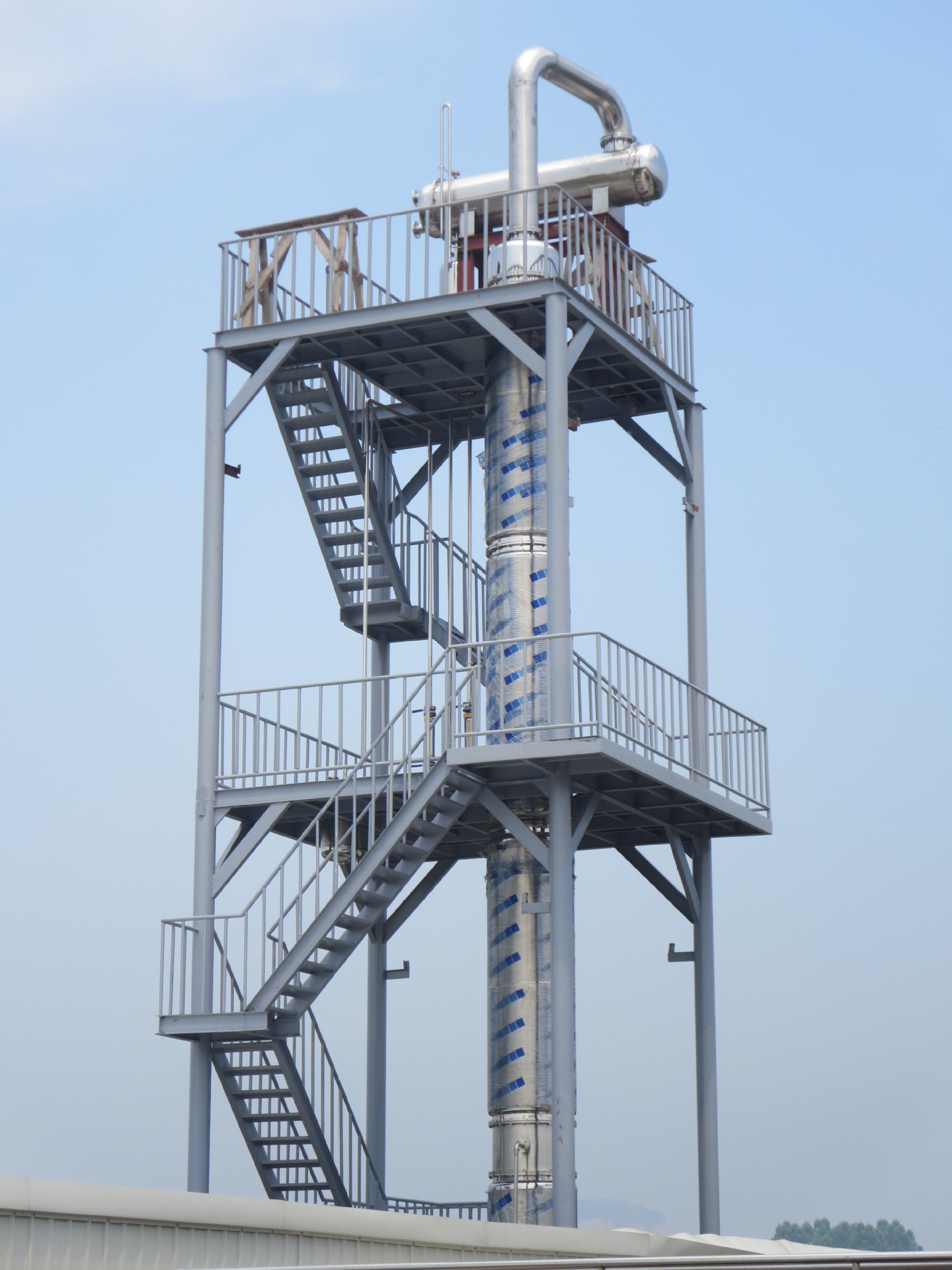 糖蜜生产线酒精回收塔 乙醇蒸馏塔 日产2000l精馏塔