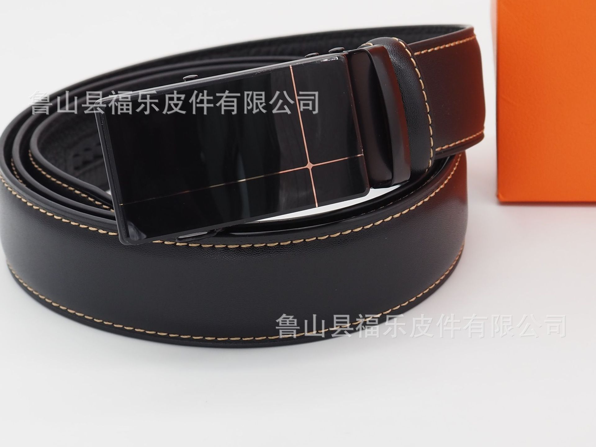 Men‘s Leather Belt Automatic Leather Buckle Belt All-Matching Jeans Fashion Genuine Leather Pant Belt Men‘s Gift Boyfriend Belt Men