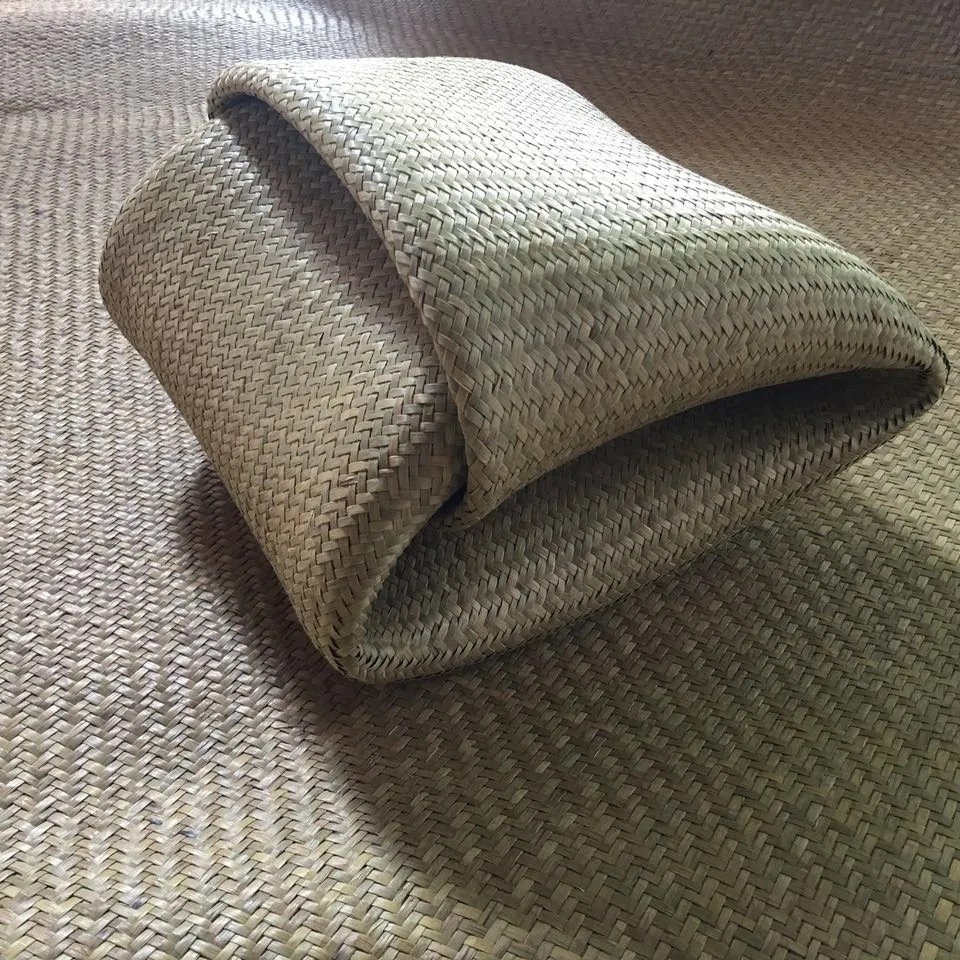编织草席纯可折叠草席老式蒲草席广东草席