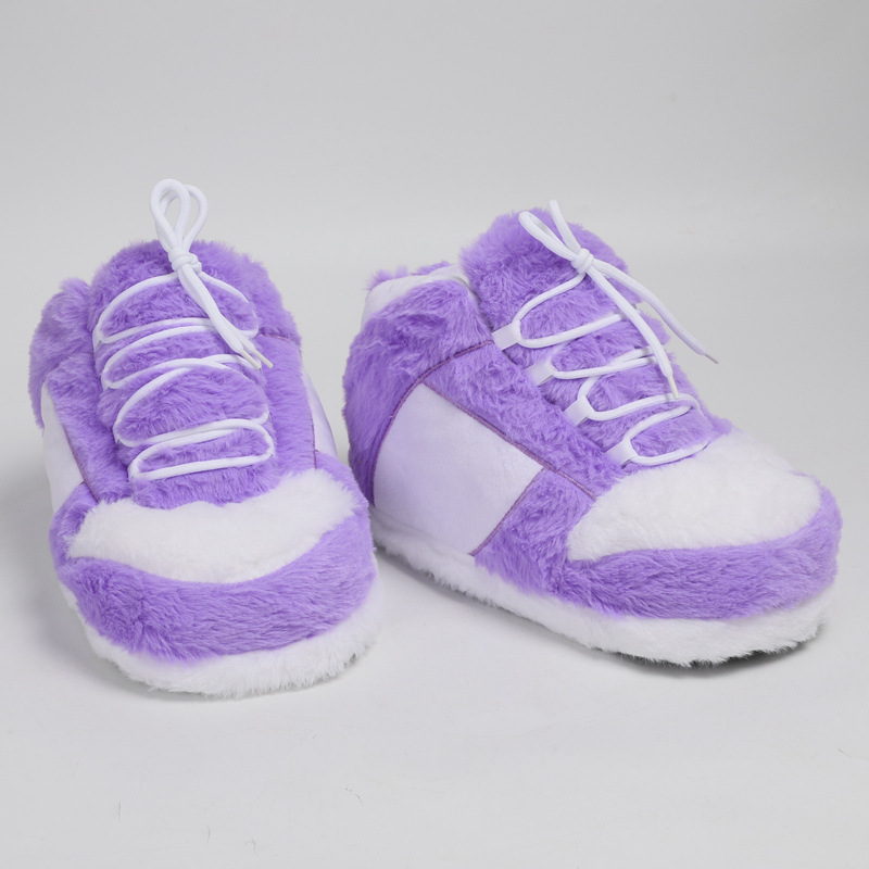 兔毛运动鞋毛绒鞋家居棉拖鞋居家办公鞋-阿里巴巴