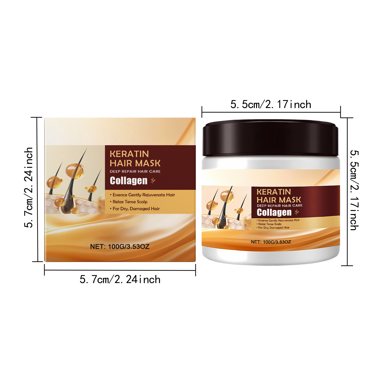 Collagen Hair Mask Anti Prevent Frizz Repairing Damaged Reduce Breakage Eliminating Split Ends Nourish Scalp Smoothing Hair Mask 7 O1CN01MSbbFq1YlqrIF81O1 !!2214961763100 0 cib