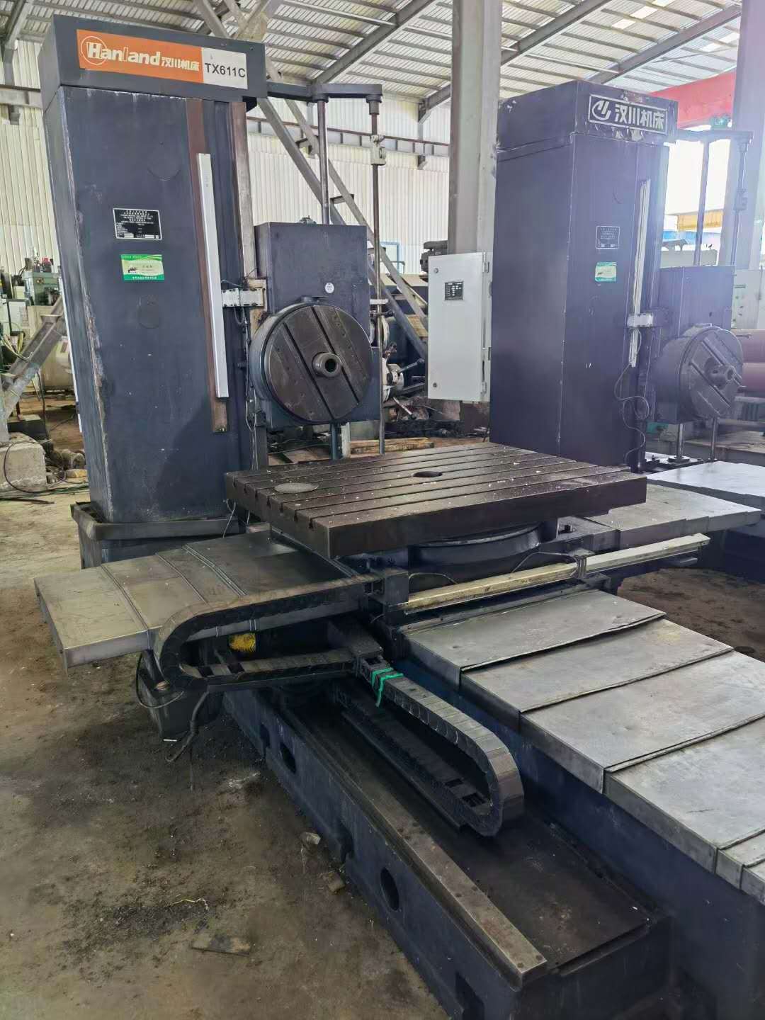 转让二手汉川tx611c卧式铣镗床二手铣镗床二手汉川镗床