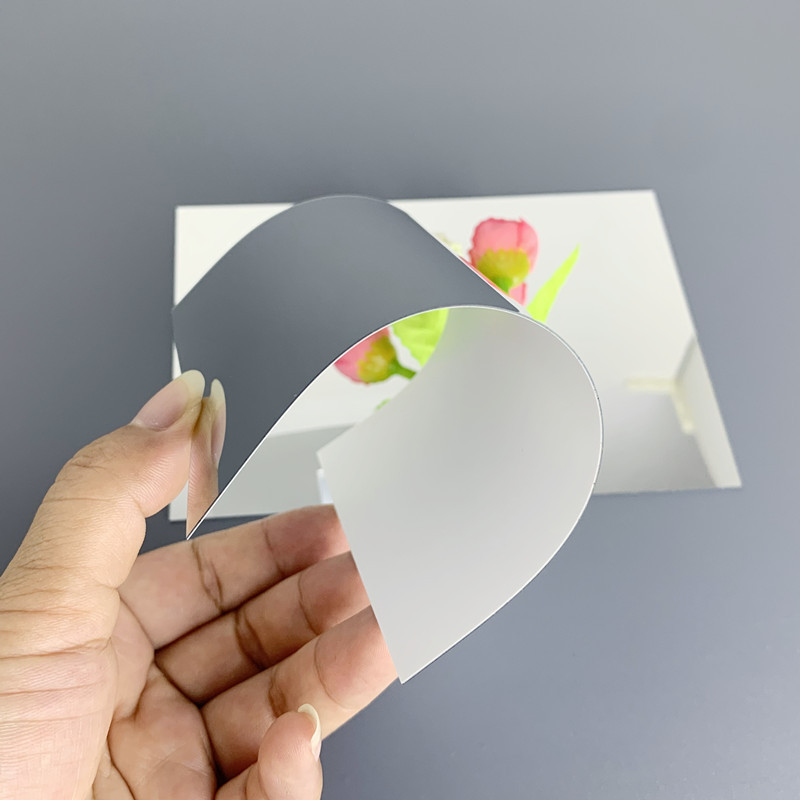 1mm镜面板pc镜片 装饰镜面制作哈哈镜的软镜子幼儿园手工剪纸镜面