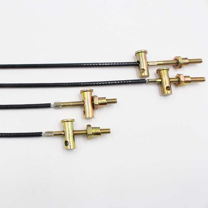 常用型电动三轮车手刹线 钢丝绳手刹线 前刹线配件 刹车拉线