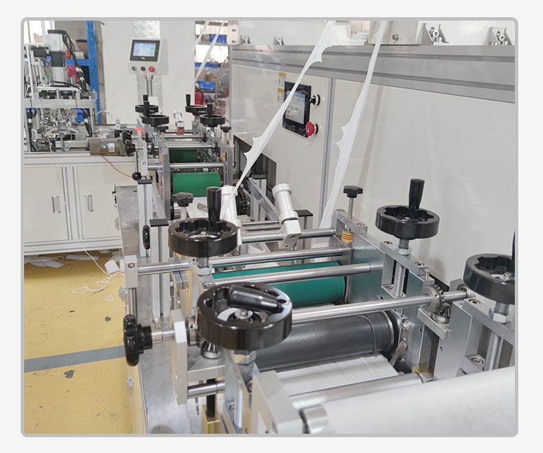 厂家供应全自动一次性一拖一kf94口罩机全自动口罩制造机械设备