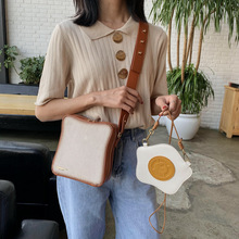 创意个性包包女2024新款夏韩版早餐面包煎蛋包时尚单肩斜挎子母包