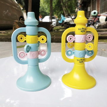 儿童小玩具可吹的小喇叭 宝宝卡通塑料喇叭吹乐器小礼物玩具批发