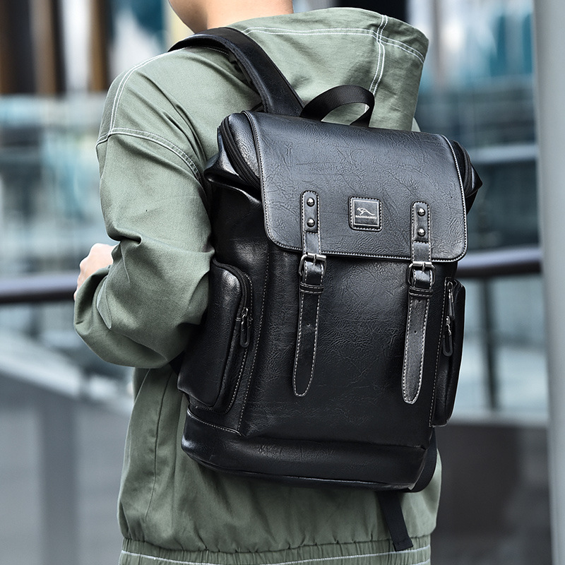 Quality Men's Bag Fashion Backpack Large Capacity Computer Backpack Leisure Backpack Travel Bag Schoolbag One Piece Dropshipping