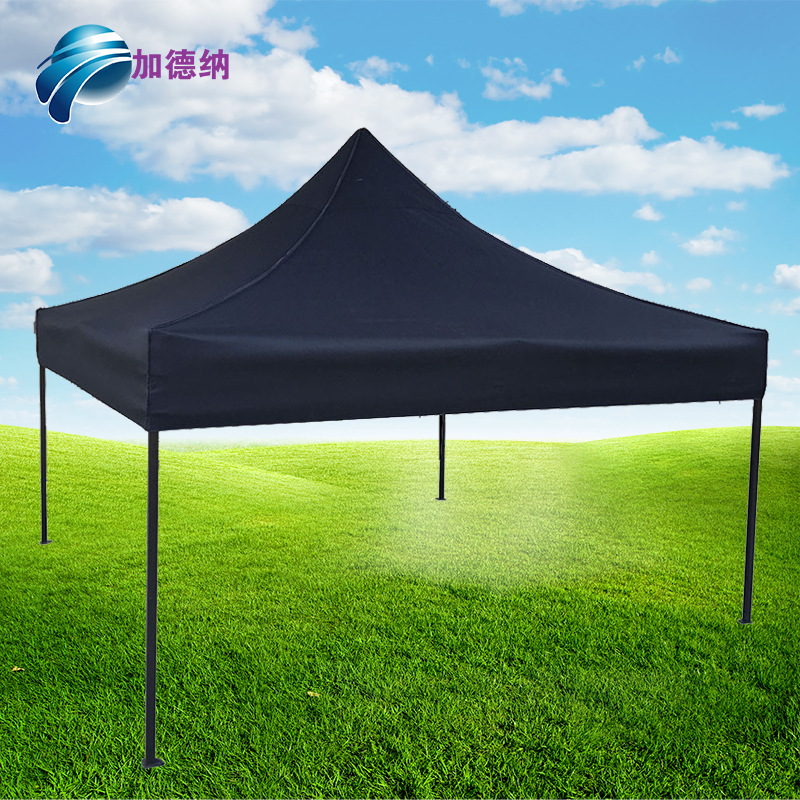 厂家批发户外收缩遮阳棚摆摊折叠帐蓬 定制广告帐篷 四角加重支架