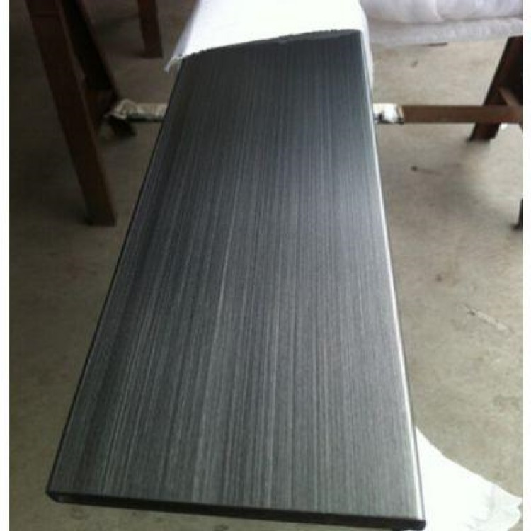 供应黑钛金不锈钢方管圆管镜面亮光黑色异形管件304拉丝黑钛管