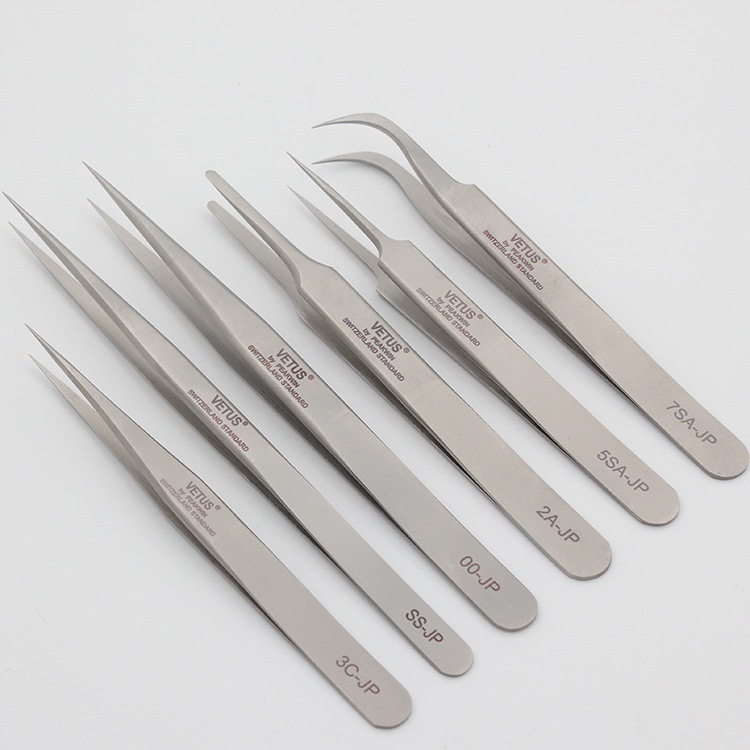 不锈钢高精密镊子尖头 ss-jp手机维修超硬特尖镊子沙发椅 唐镜家