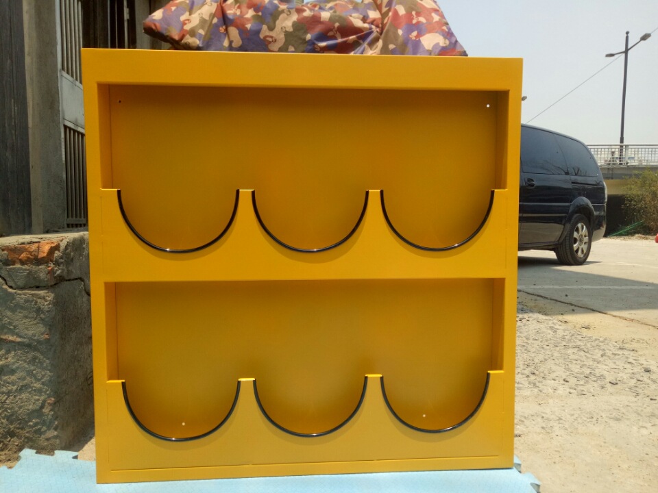 安全帽柜目落地式存放柜24工架子施子挂壁式定制帽架项格部工人