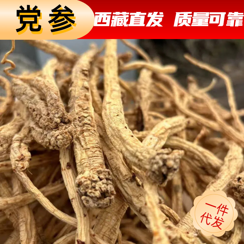 西藏党参 无硫党参雪域高原农家煲汤/泡酒150g/袋党参干货500g
