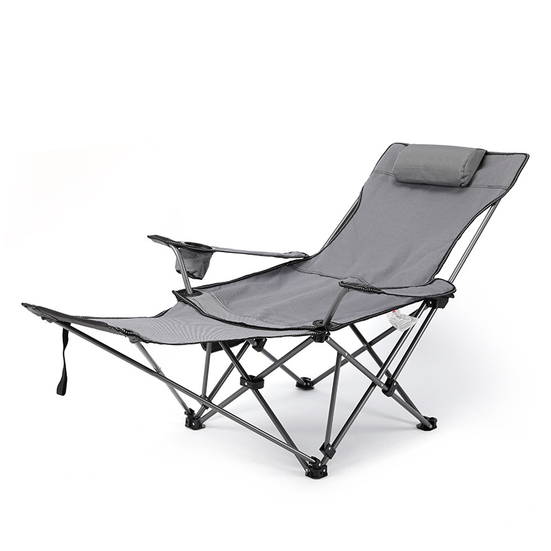 Factory Direct Sales Outdoor Folding Chair Beach Chair Recliner Portable Camping Picnic Chair Leisure Fishing Chair Director Chair