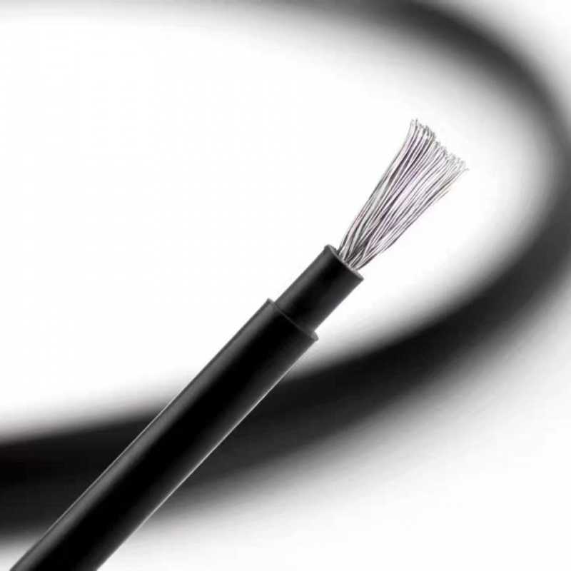 光伏电缆单心线缆太阳能板直流线电缆铜芯软线pv1-f4平方