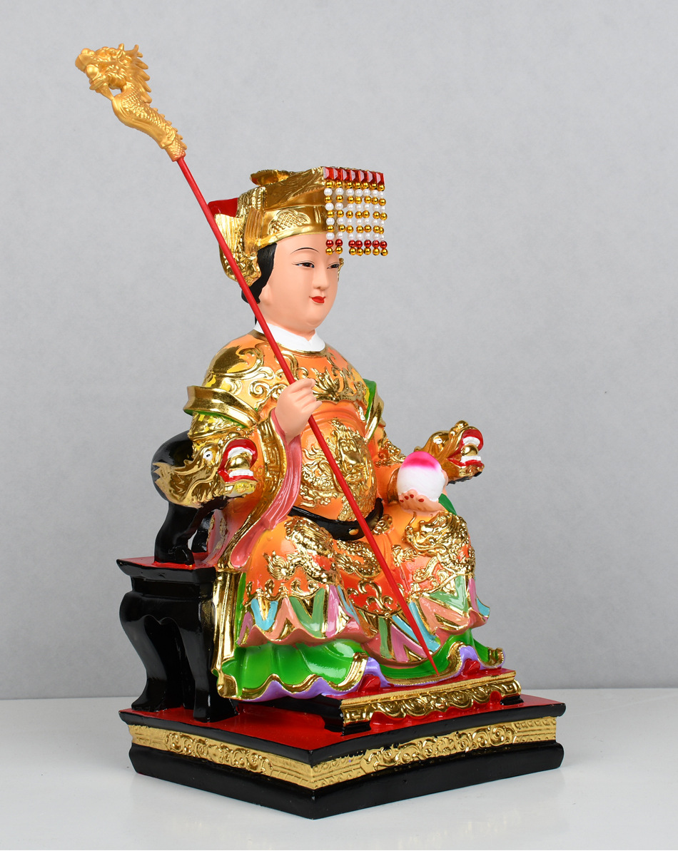 玉帝王母神像家用玉皇大帝王母娘娘瑶池金母树脂佛像摆件道教16寸