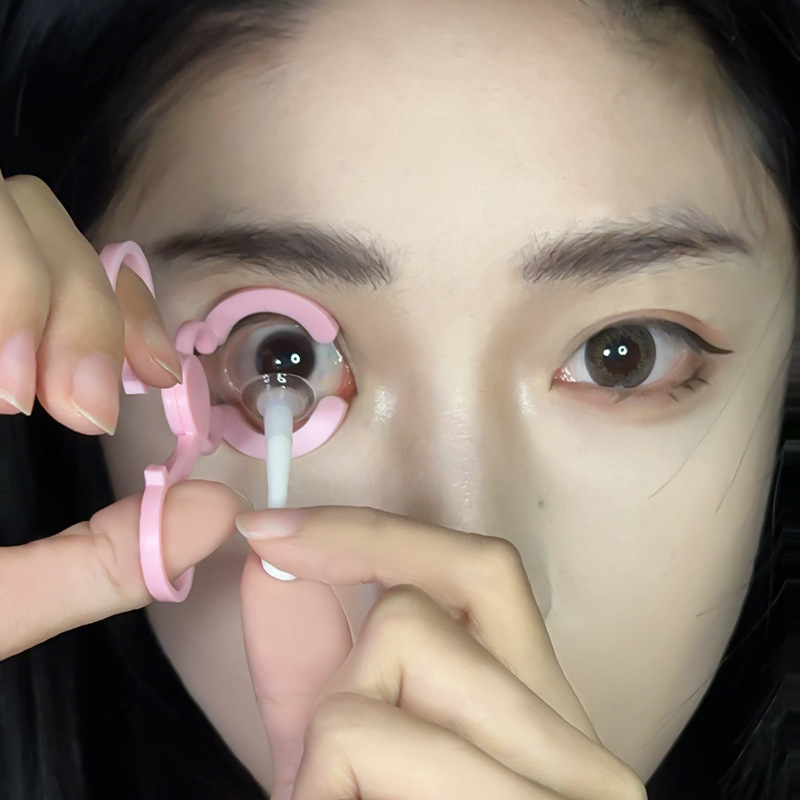 戴美瞳眼皮撑开器隐形眼镜辅助器新手撑眼皮佩戴工具戴美瞳神器