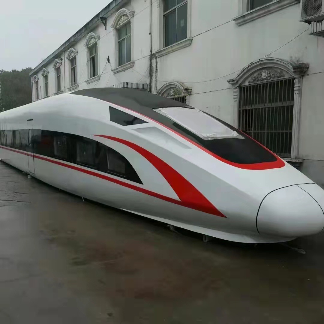 厂家定制 和谐号复兴号合金教学高铁模拟仓培训舱飞机主题餐厅