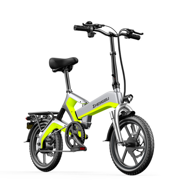 正步折叠电动自行车助力代步男女士镁合金锂电瓶车加工定制电动车