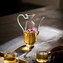 仿宋茶壶耐热玻璃手执壶家用过滤绿茶花茶绿茶泡茶壶煮茶壶茶具