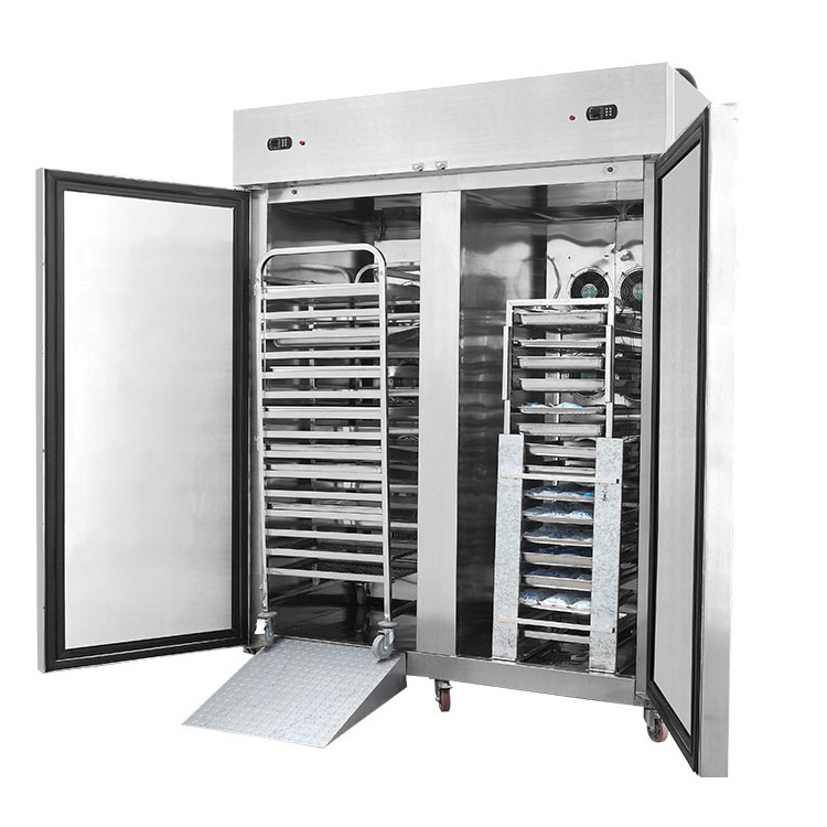 商用饺子速冻机 包子面包生胚海参超低温速冻柜快速急冻风冷冰箱