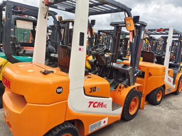 上海现货出口二手1-10吨叉车 tcm丰田小松力至优前移内燃电动叉车