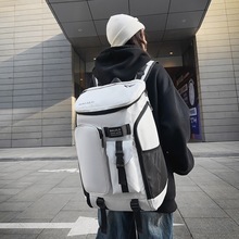 新款双肩包男士大容量睿营旅行包防泼水大学生时尚多功能电脑背包