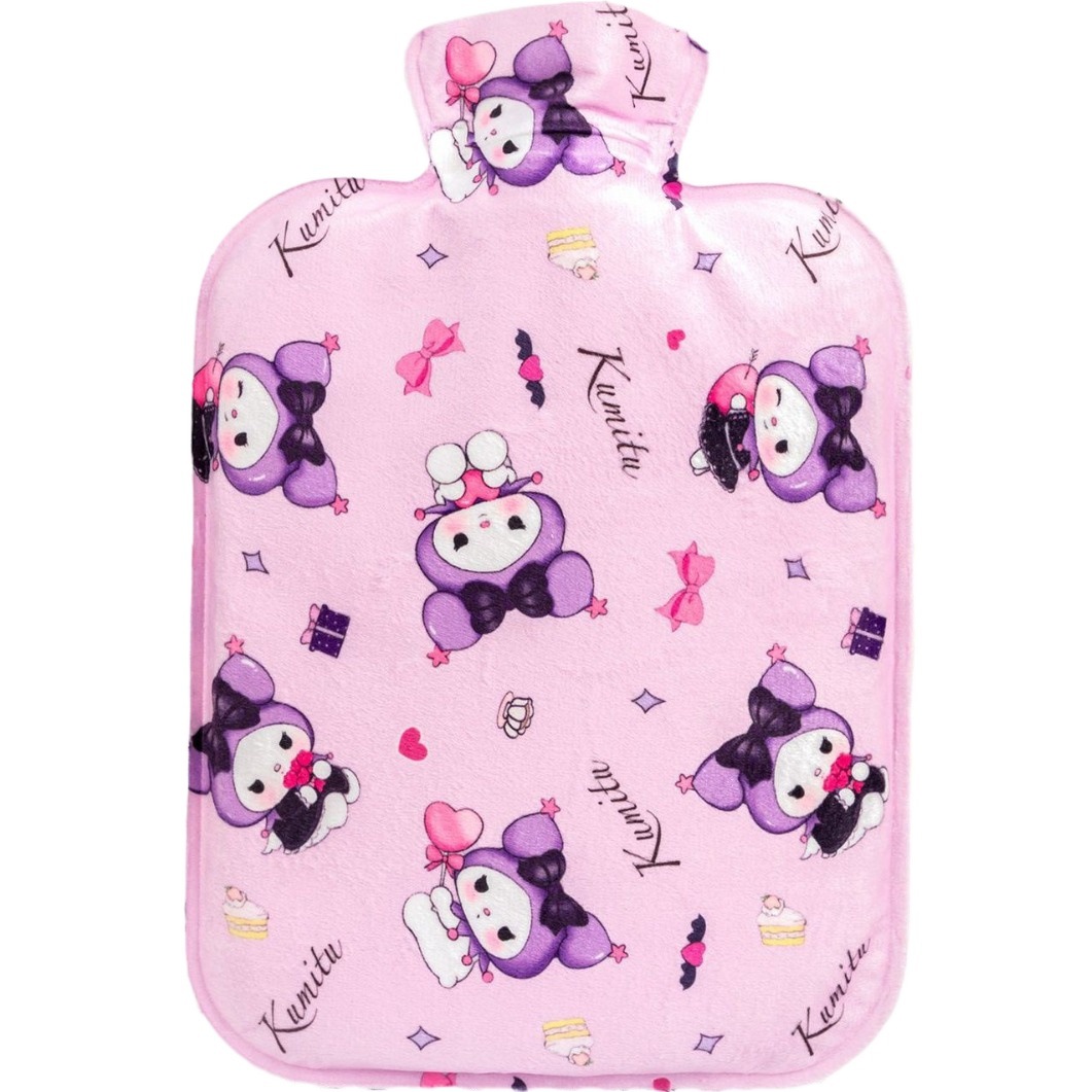 Super Large Capacity Super Soft Duplex Printing Hand Warmer Cute Children Girl Winter Hot Water Bag Outdoor Home