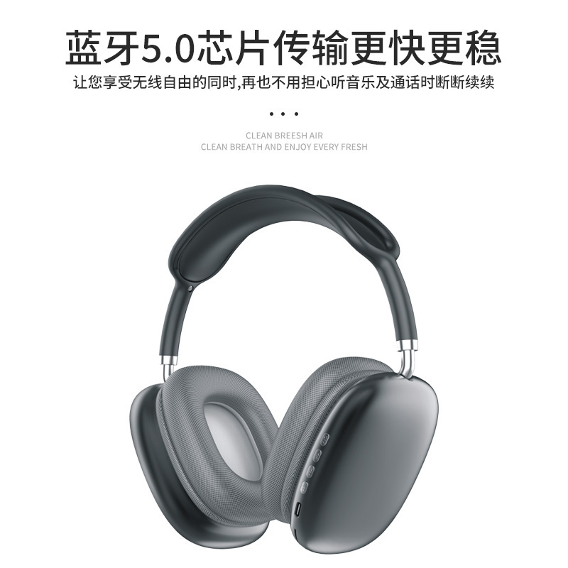 Cross-Border New Arrival Mz09 Headset Bluetooth Headset Wireless Headset Card Extra Bass Headphones Factory Exclusive Supply