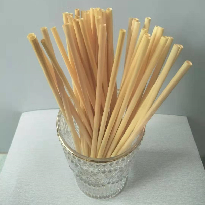一次性可降解麦秆吸管麦子麦秸杆吸管咖啡珍珠奶茶独立包装