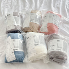 纯色针织棉床笠360度全包围 防尘防滑固定床垫保护套全包围床罩裙