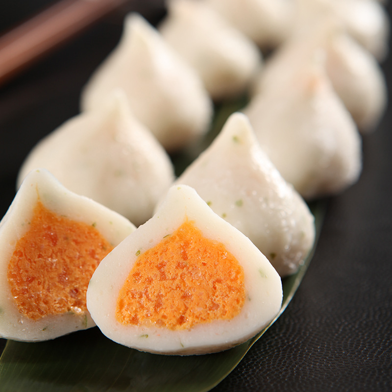 鱼极蟹籽包 2粒独立包装 2斤1袋 62元1包 火锅食材 量大更优惠