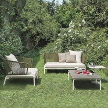 户外沙发阳台庭院防水室外休闲藤椅茶几组合花园露天藤编沙发家具
