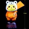 One Piece Pikachu COS Beppo Bear Q version Pick up bear Garage Kit Model doll Decoration
