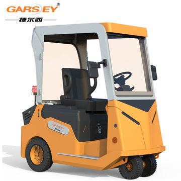 座驾式电动牵引车锂电池续航电瓶拖车头工厂仓库机场拉货车牵引头