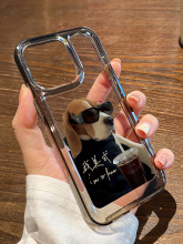 酷图适用苹果14promax手机壳13小众新款款卡通保护套plus透明硅胶